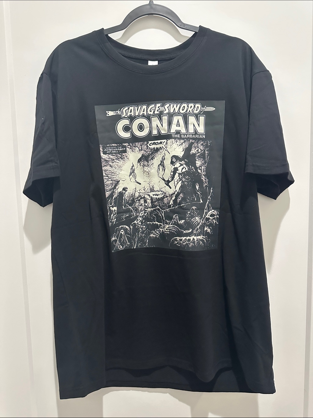 Conan The Barbarian Black Graphic TShirt